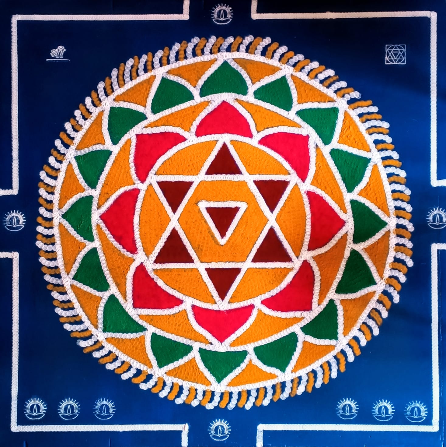Ein meditatives Mandala